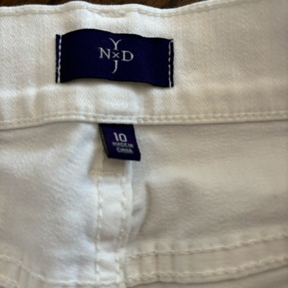 NYDJ Not Your Daughter's Jeans white lift tuck technology jeans size 10 - Picture 15 of 15